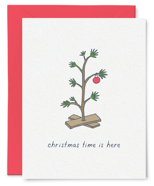 Tiny Hooray - TIH (formerly Little Goat, LG) Christmas Time Is Here Card