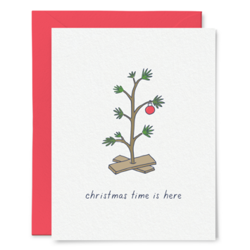 Tiny Hooray - TIH (formerly Little Goat, LG) Christmas Time Is Here, Set of 6 Holiday Cards