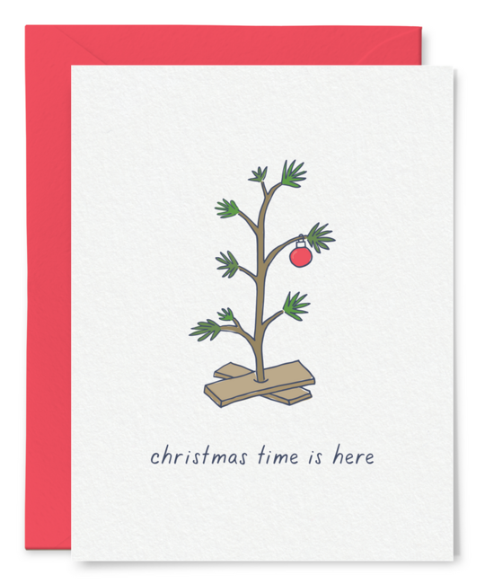 Tiny Hooray - TIH (formerly Little Goat, LG) Christmas Time Is Here, Set of 6 Holiday Cards
