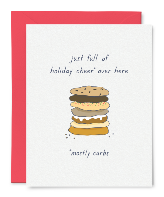 Tiny Hooray - TIH (formerly Little Goat, LG) Holiday Cheer, Carbs Card
