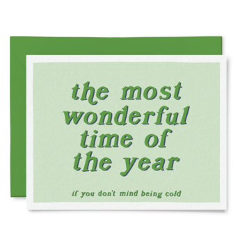 Tiny Hooray - TIH (formerly Little Goat, LG) Most Wonderful Time, Cold Card