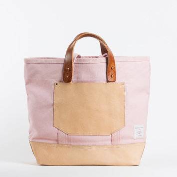 IMMODEST COTTON x Fleabags IMC BA - East West Bucket Tote, Pink