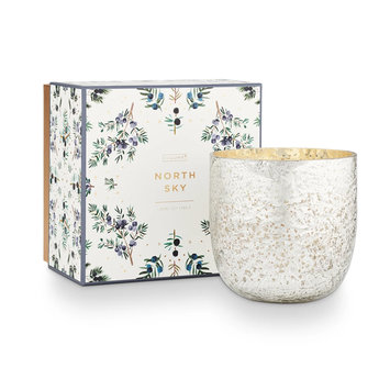 illume - ILL North Sky Luxe Sanded Mercury Glass 22oz Candle