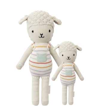 Cuddle + Kind - CAK Cuddle + Kind - Avery the Lamb 13"  Knit Doll