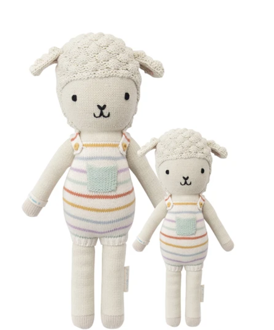 Cuddle + Kind - CAK Cuddle + Kind - Avery the Lamb 13"  Knit Doll