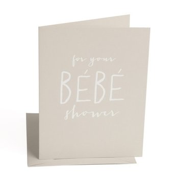 The Social Type - TST Schitt's Creek Bebe Shower Card