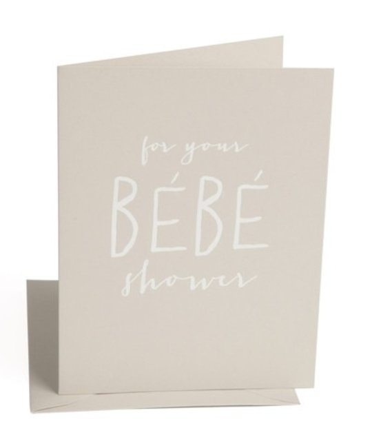 The Social Type - TST Schitt's Creek Bebe Shower Card