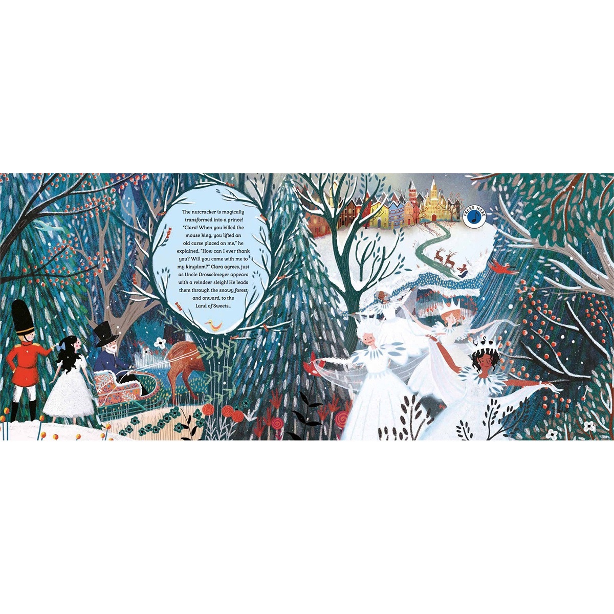 The Story Orchestra The Nutcracker Book Gus and Ruby Letterpress