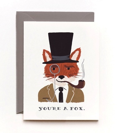 Rifle Paper Co - RP Rifle Paper Co. - You're a  Fox Card