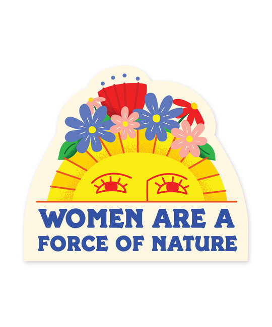 Seltzer - SE SE ST - Women Nature Sun Sticker