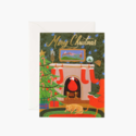 Rifle Paper Co - RP Rifle Paper Co. - Christmas Eve Scene Notes, Set of 8 Holiday Cards