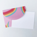 The Social Type - TST Rainbow Ribbon Envelope Notes, Set of 10