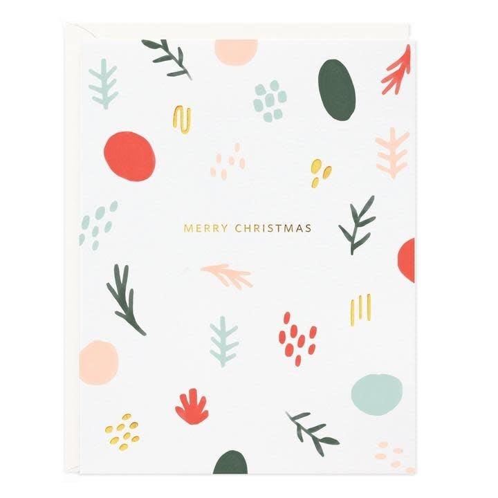 Ramona and Ruth - RR Merry Christmas Happiness Card