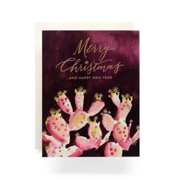 Antiquaria - AN Cactus Merry Christmas Boxed Set of 6