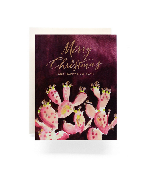 Antiquaria - AN Cactus Merry Christmas Boxed Set of 6