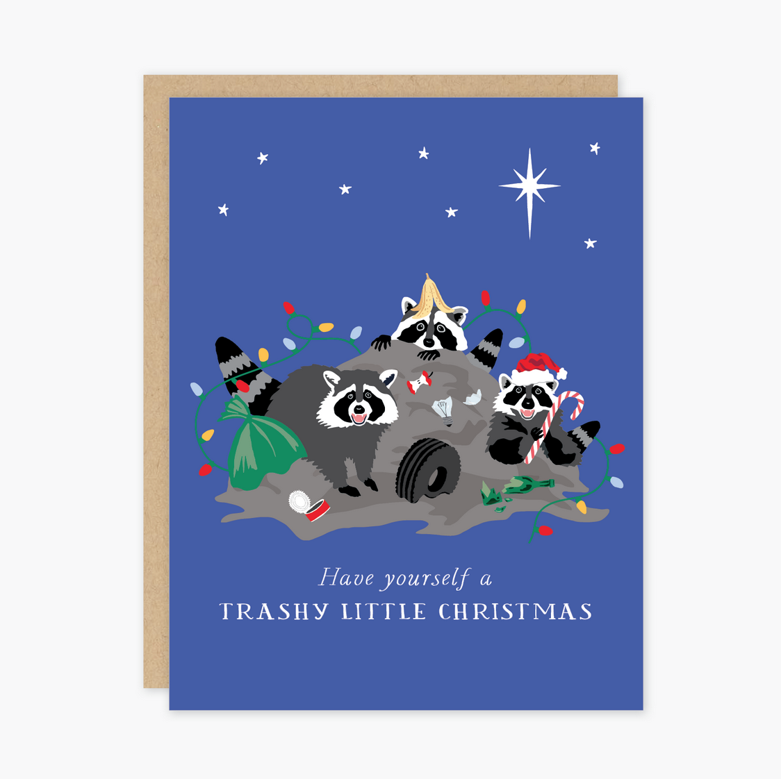 Party of One - POO Trashy Little Christmas Card