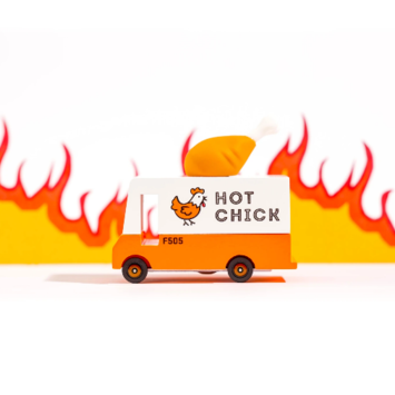 Candylab Toys - CT Fried Chicken Van Wooden Toy Car