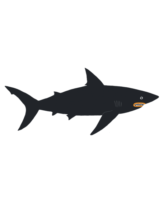 Tattly - TA Tattly- Dark Waters Shark Tattoo | Set of 2