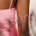 Tattly - TA Tattly - Fluttering Colors Tattoo Set