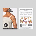 Tattly - TA Tattly - Fluttering Colors Tattoo Set