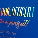 Ladyfingers Letterpress - LF Ladyfinger Officer Mini Pocket Folder