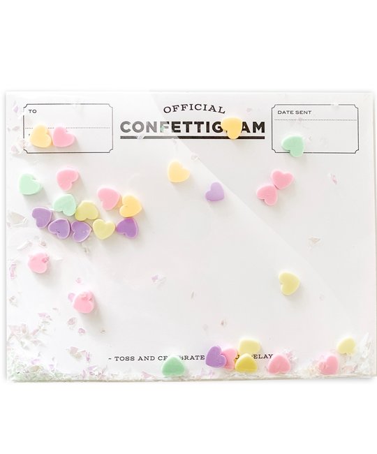 Inklings Paperie - INK Inklings - Sweethearts Confettigram