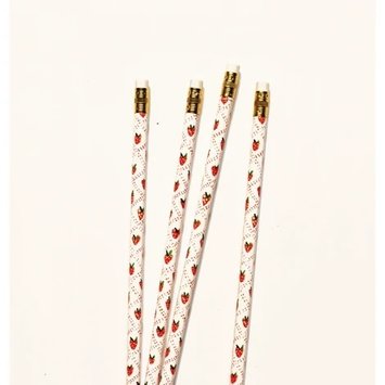 Mr. Boddington's Studio - MB Mr. Boddington's - Strawberry Pencils, Set of 4