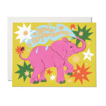 Red Cap Cards - RCC Awesome Elephant Card
