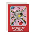 Red Cap Cards - RCC You Light Up the Room Card