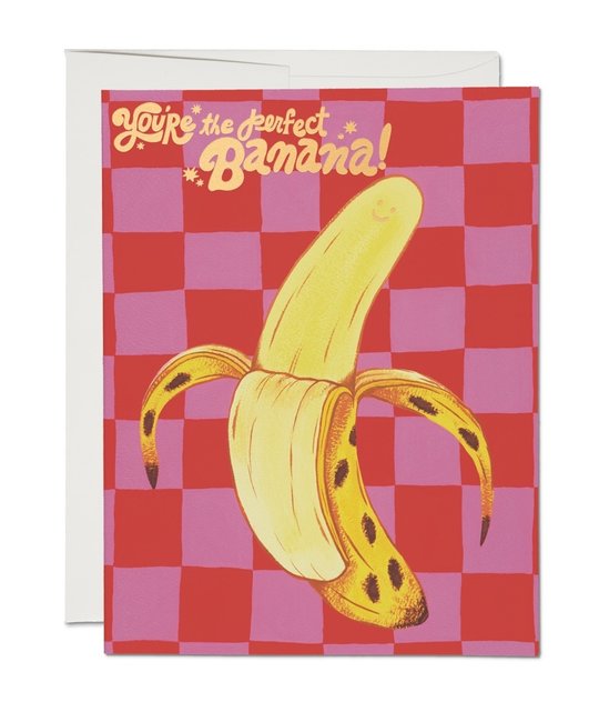 Red Cap Cards - RCC You're the Perfect Banana Card