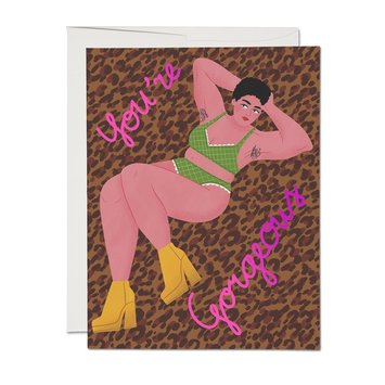 Red Cap Cards - RCC Gorgeous Girl Card