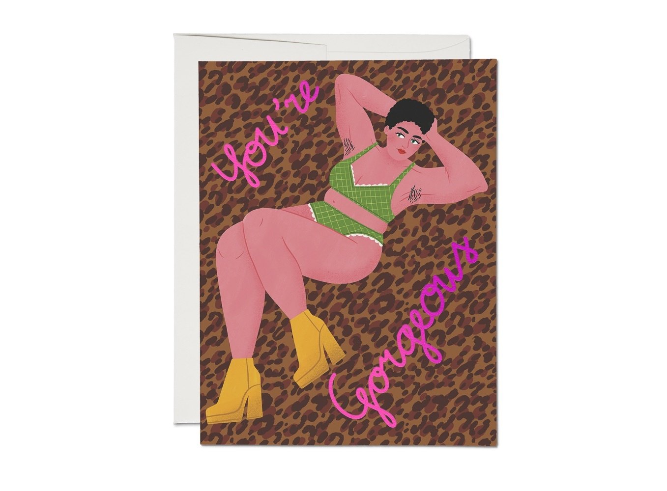 Red Cap Cards - RCC Gorgeous Girl Card