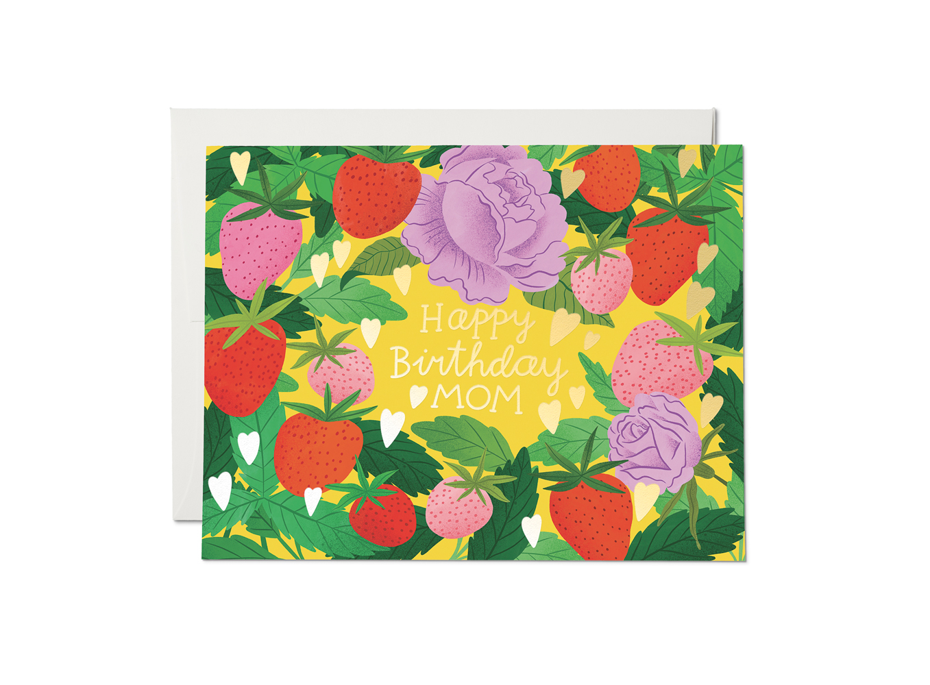 Red Cap Cards - RCC Strawberry Mom Birthday Card