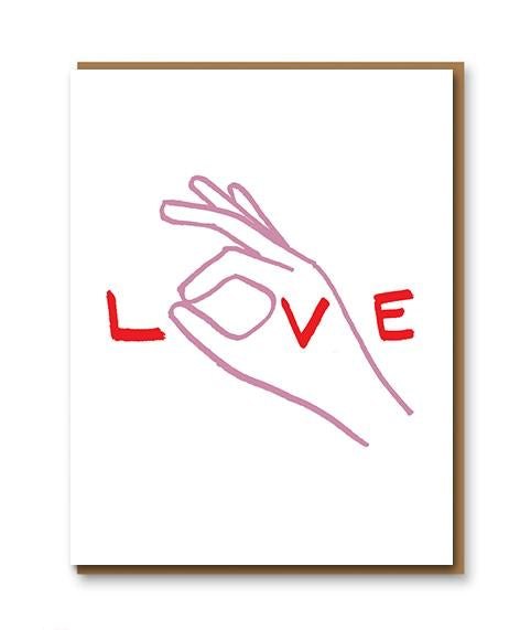 1973, Ltd. - 1973 1973 - Love Hand Card