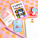 Gus and Ruby Letterpress - GR Love you in a Gay Way Gift Box