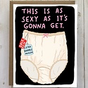 Bangs & Teeth - BAT Sexy Granny Panties Card