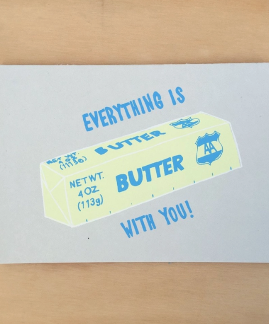 Gold Teeth Brooklyn - GTB Everything is Butter Card