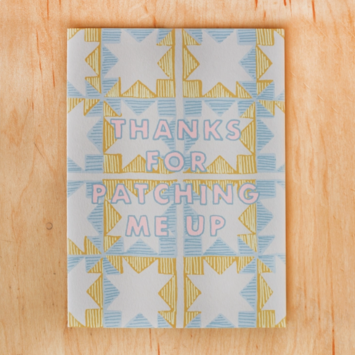 Gold Teeth Brooklyn - GTB Thank you: Patch Me Up Card