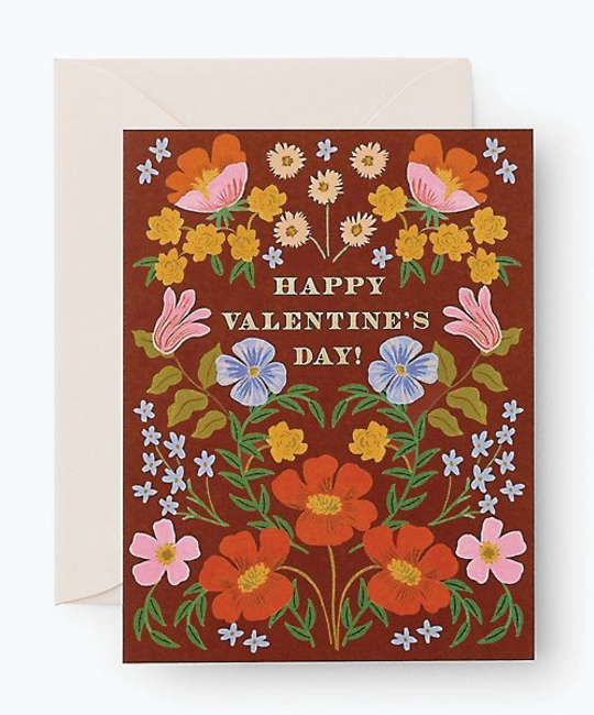 Rifle Paper Co - RP Rifle Paper Co. - Strawberry Fields Valentine Card