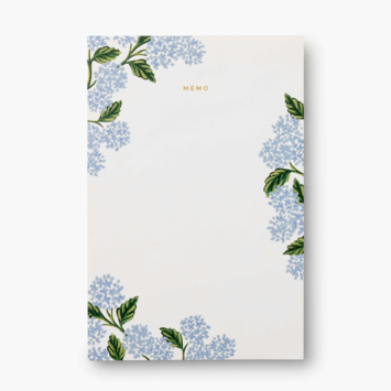 Rifle Paper Co - RP Rifle Paper Co. - Hydrangea Memo Notepad