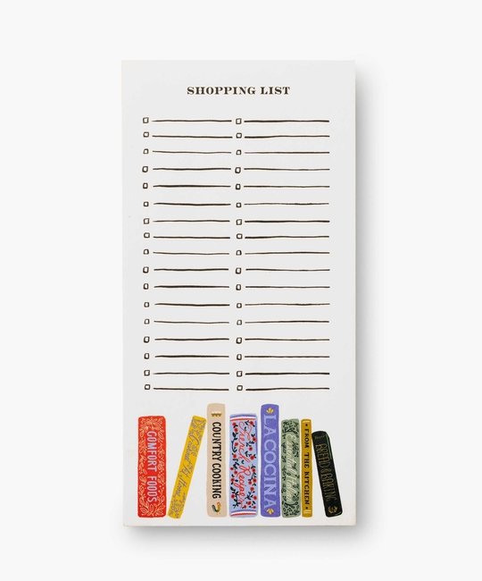 Rifle Paper Co - RP Rifle Paper Co. - Cookbooks Market List Pad