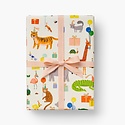 Rifle Paper Co - RP Rifle Paper Co. - Party Animals Continuous Wrap Roll