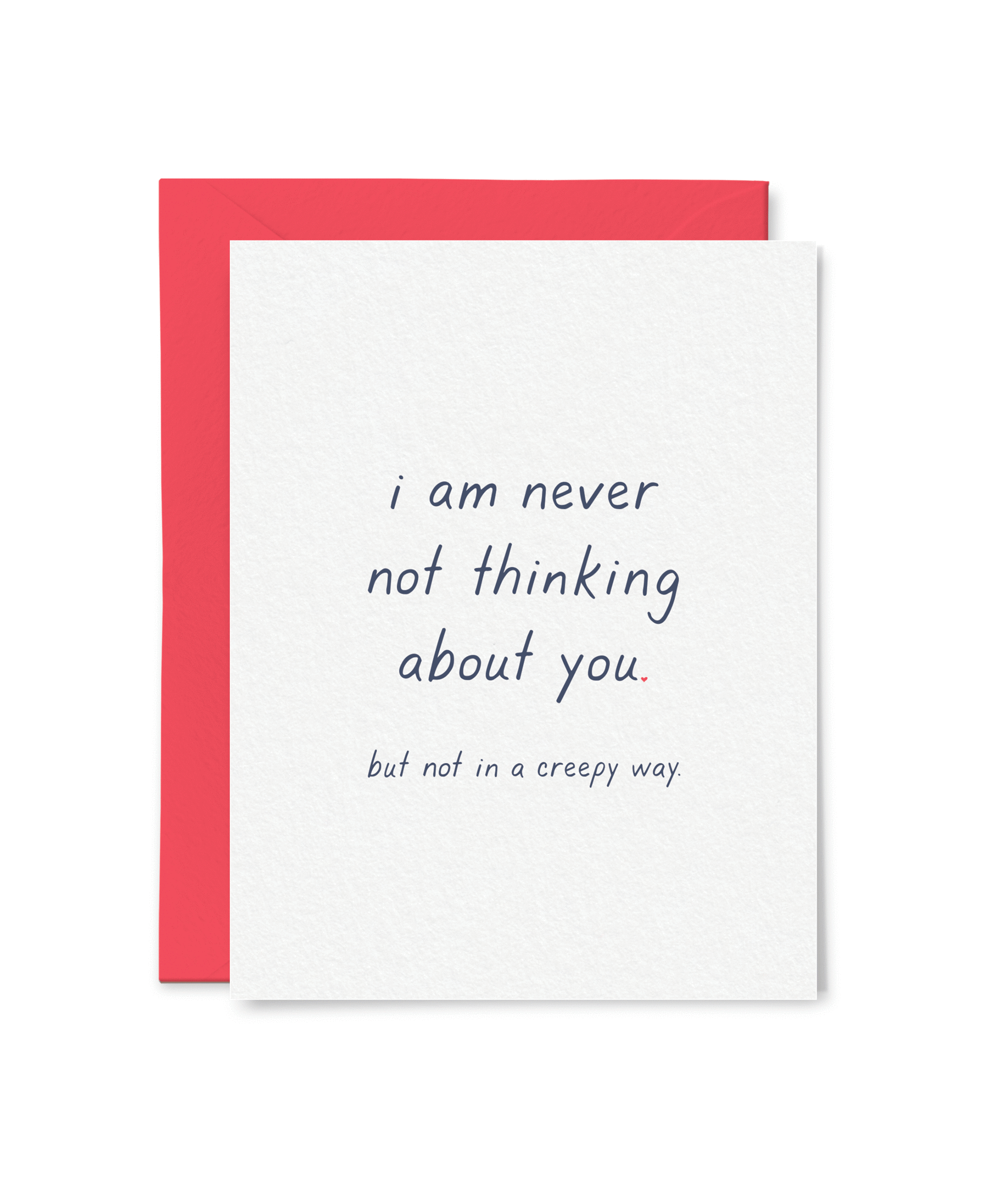 Tiny Hooray - TIH (formerly Little Goat, LG) Never Not Thinking about You Card