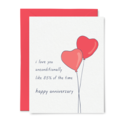 Tiny Hooray - TIH (formerly Little Goat, LG) Unconditional Love Anniversary Card