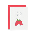 Tiny Hooray - TIH (formerly Little Goat, LG) Let's Be Weird Together Forever Card