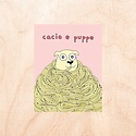 FINEASSLINES - FIN Cacio E Puppe Card