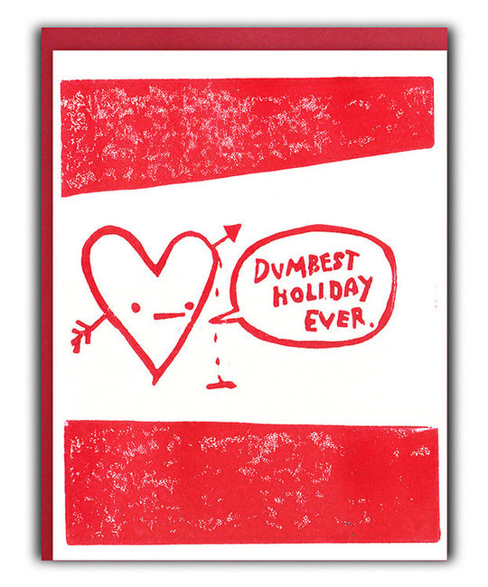 Ghost Academy - GA Dumbest Holiday Ever Valentine's Day Card