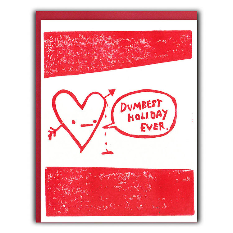 Ghost Academy - GA Dumbest Holiday Ever Valentine's Day Card
