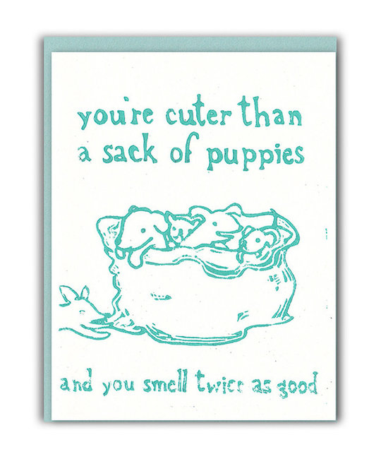 Ghost Academy - GA Sack of Puppies Love Card