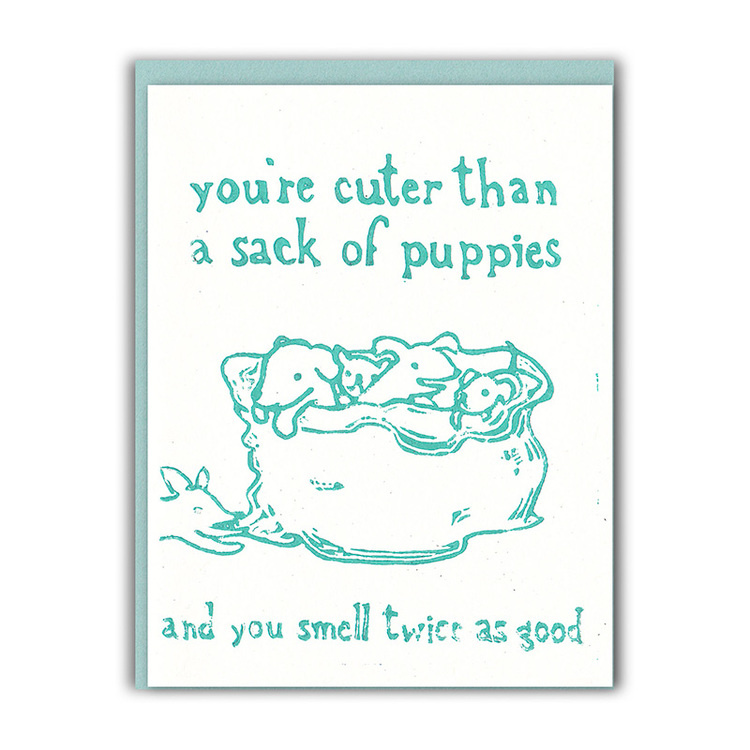 Ghost Academy - GA Sack of Puppies Love Card